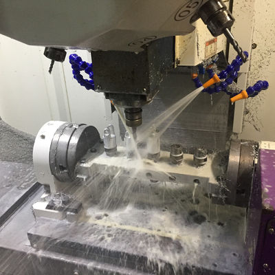 Pièces de précision de commande numérique par ordinateur de l'alliage d'aluminium 6061, pièces rapides de prototype de tolérance serrée