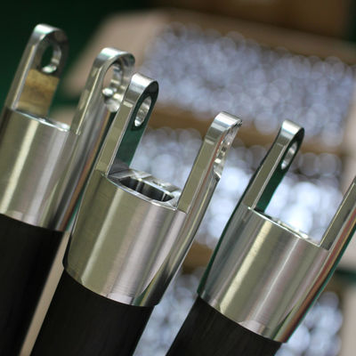 Pièces mécaniques de précision en aluminium rapide de commande numérique par ordinateur ébavurant la finition extérieure de Beadblasting