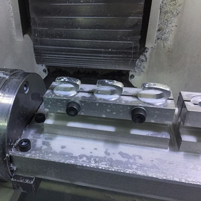 OEM de usinage mécanique de matériel d'alliage d'aluminium de pièces de commande numérique par ordinateur de précision