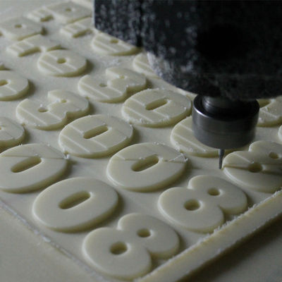 Pièces rapides de prototypage de commande numérique par ordinateur d'ABS en plastique avec la finition extérieure de ponçage de ébavurage
