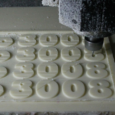 Matériel en plastique rapide adapté aux besoins du client d'ABS de haute précision de prototypage de commande numérique par ordinateur