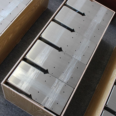 Laser rapide de pièces de tôle de précision de prototypage coupant des options de finition extérieures de recourbement