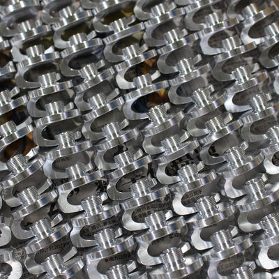 Pièces de usinage de commande numérique par ordinateur d'alliage d'aluminium avec des options larges Silkscreening de Mateiral d'électrodéposition