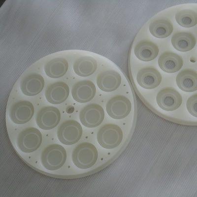 Les pièces en plastique de commande numérique par ordinateur de polypropylène, commande numérique par ordinateur ont usiné la haute précision de composants
