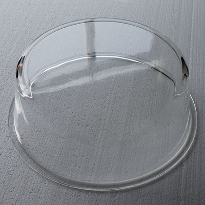 Pièces en plastique transparentes de commande numérique par ordinateur de PMMA avec le haut transparent poli par miroir