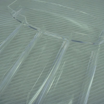La précision transparente de commande numérique par ordinateur a usiné les pièces, OEM rapide acrylique de prototypage de PMMA