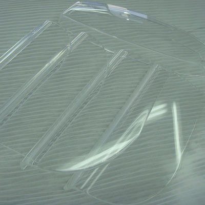 La haute précision acrylique claire a fraisé des parties avec le miroir polissant la tolérance de 0.01mm
