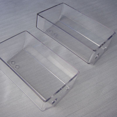 La commande numérique par ordinateur faite sur commande de polycarbonate clair a fraisé précision de haut transparent de pièces la haute